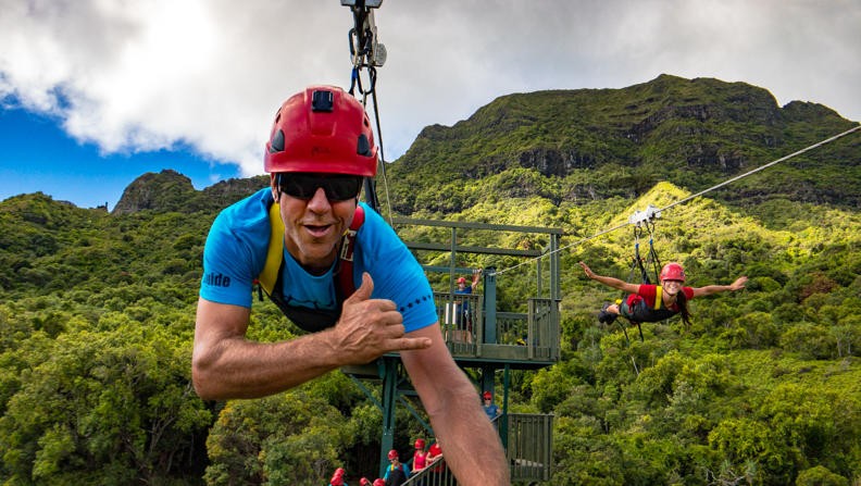 Outfitters Kauai - PowerLine Zipline 